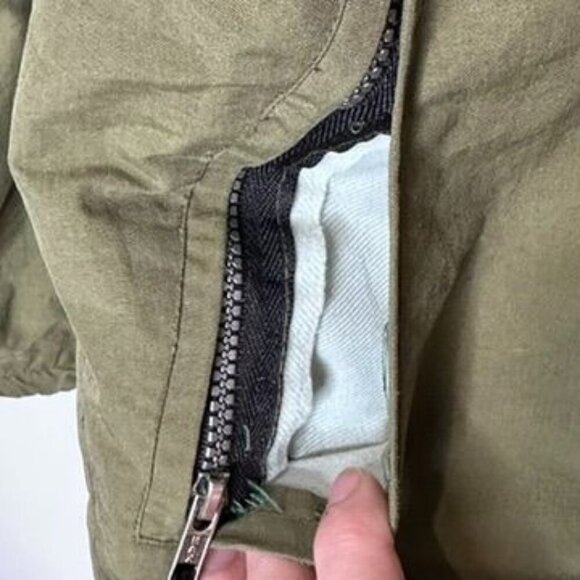 Twist Snowboarding Jacket Mens L Green Red Gorpcore Utility Performance Winter - Picture 8 of 10